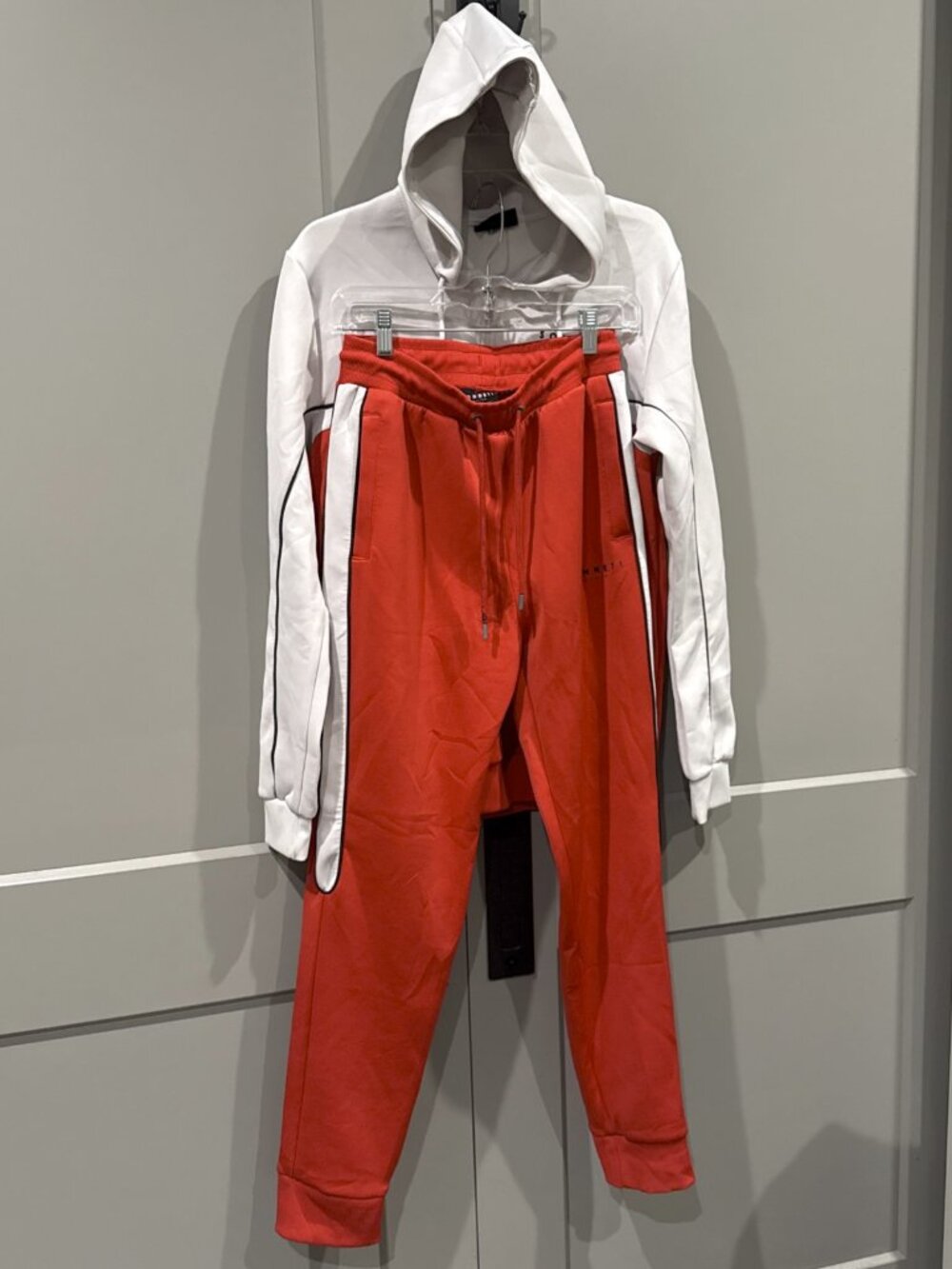 Sonettii London Red White Track Suit Medium